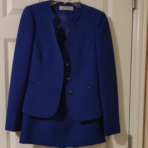 Tahari Royal Blue Women's Blazer